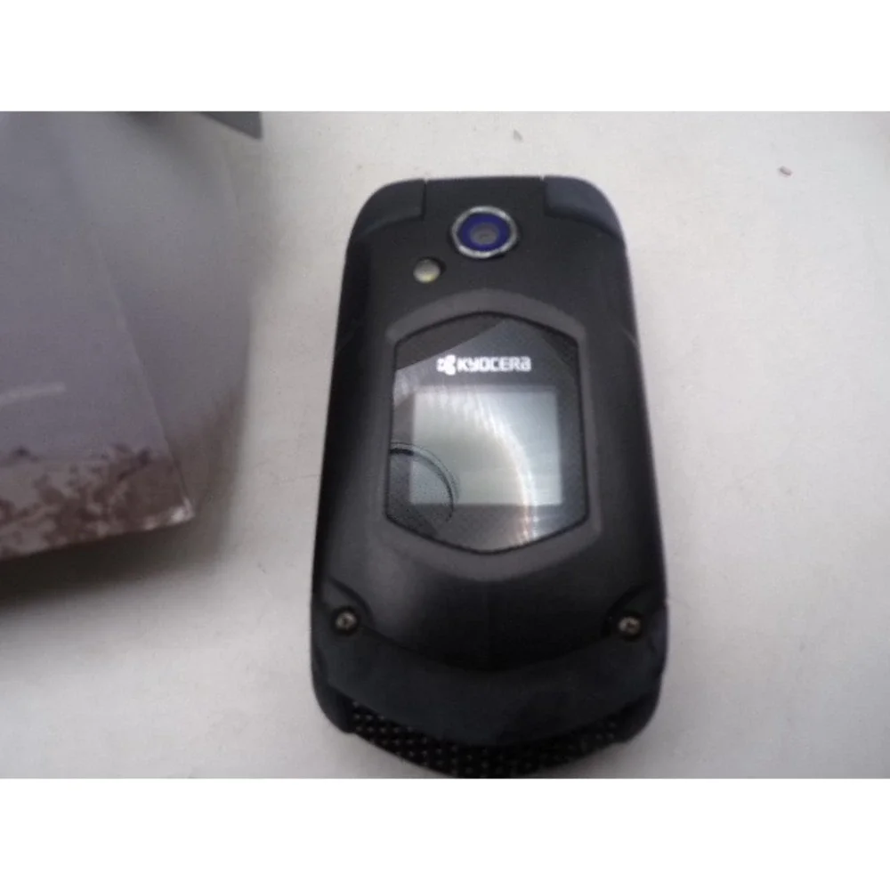 Kyocera DuraXA E6710 Rugged Flip Phone  5MP Camera Untested Parts Only